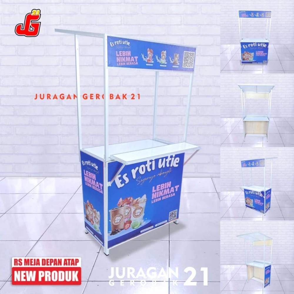 Booth Portable Plus Meja Display Murah Berkwalitas